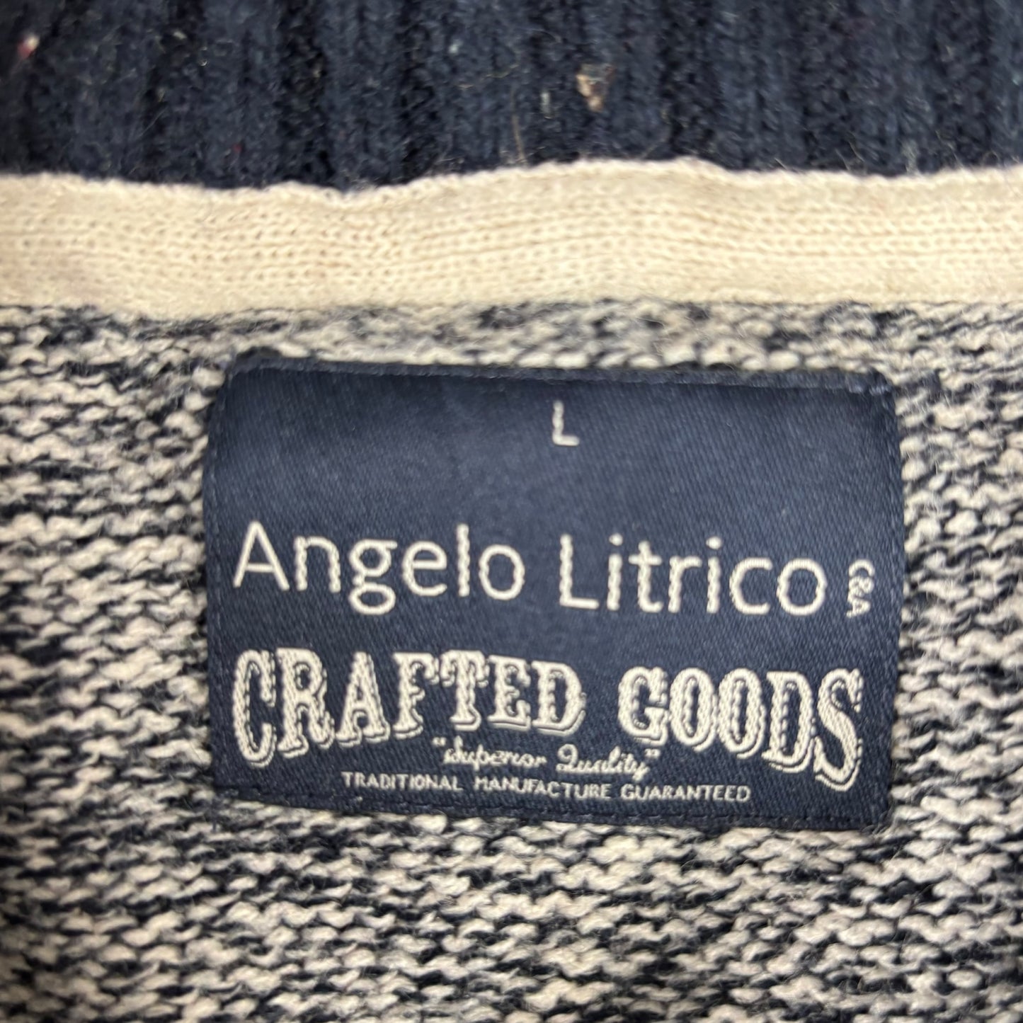 Geometric Pattern Jumper - L