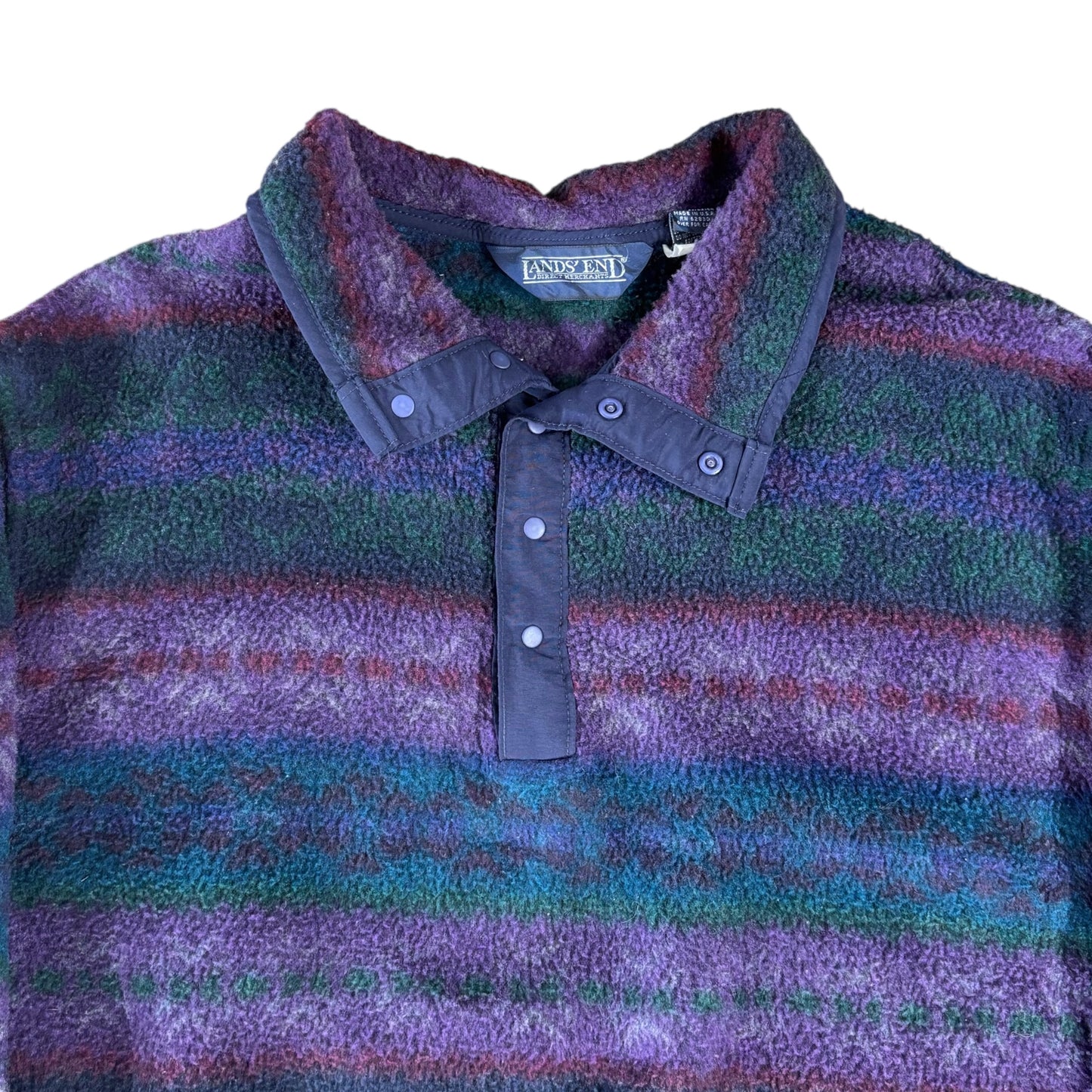 Crazy Pattern Fleece Unisex - L