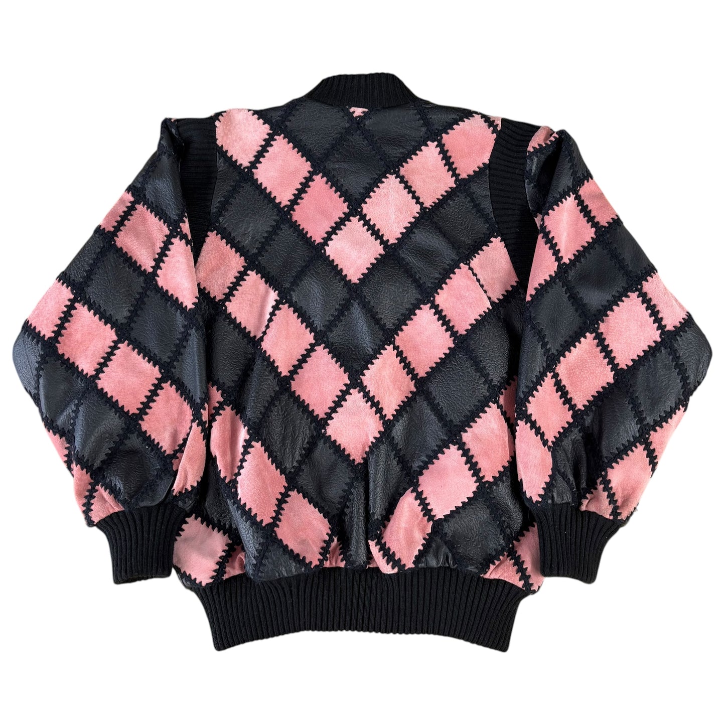 Crazy Pattern Pink Vintage Jacket - L