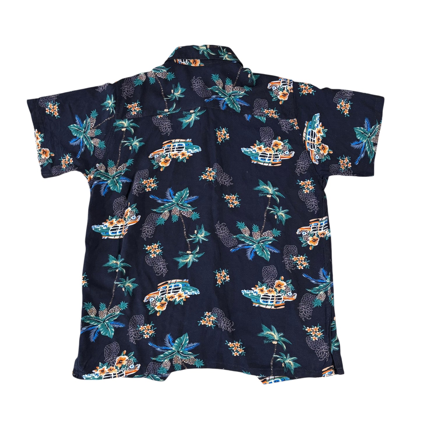 Hawaiian Shirt Pineapple Blue - S