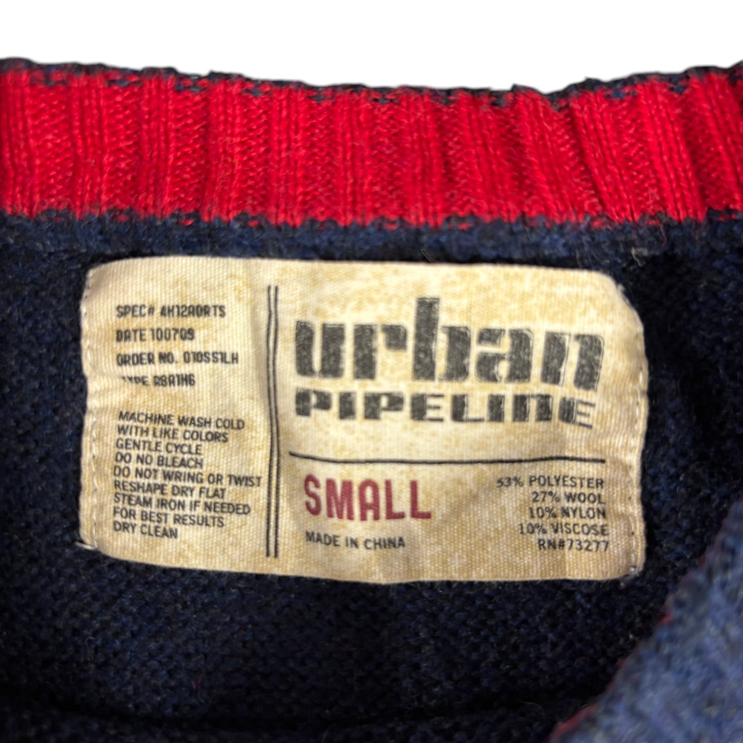 Geometric Pattern Jumper - S