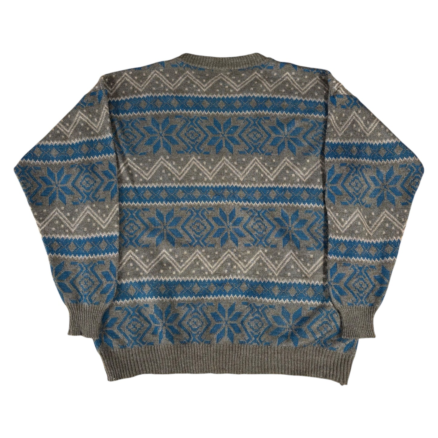 Geometric Crazy Pattern Jumper - XL