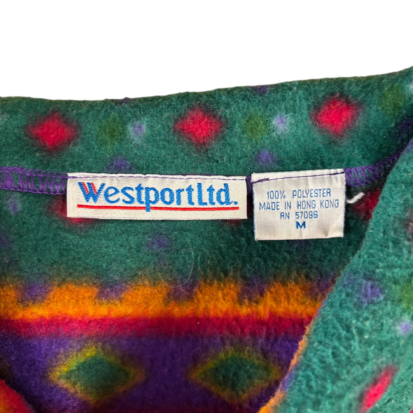 Crazy Pattern Fleece - M