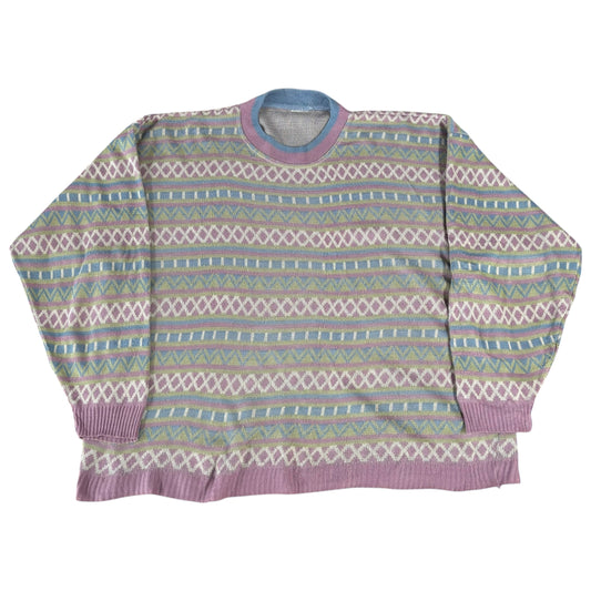 Crazy Pattern Funky Jumper - 4XL