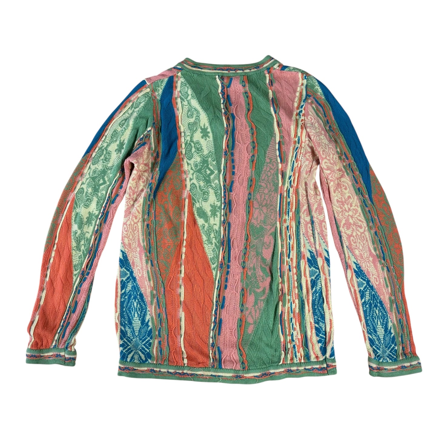 3D Knit Coogi Style Jumper - UK 10