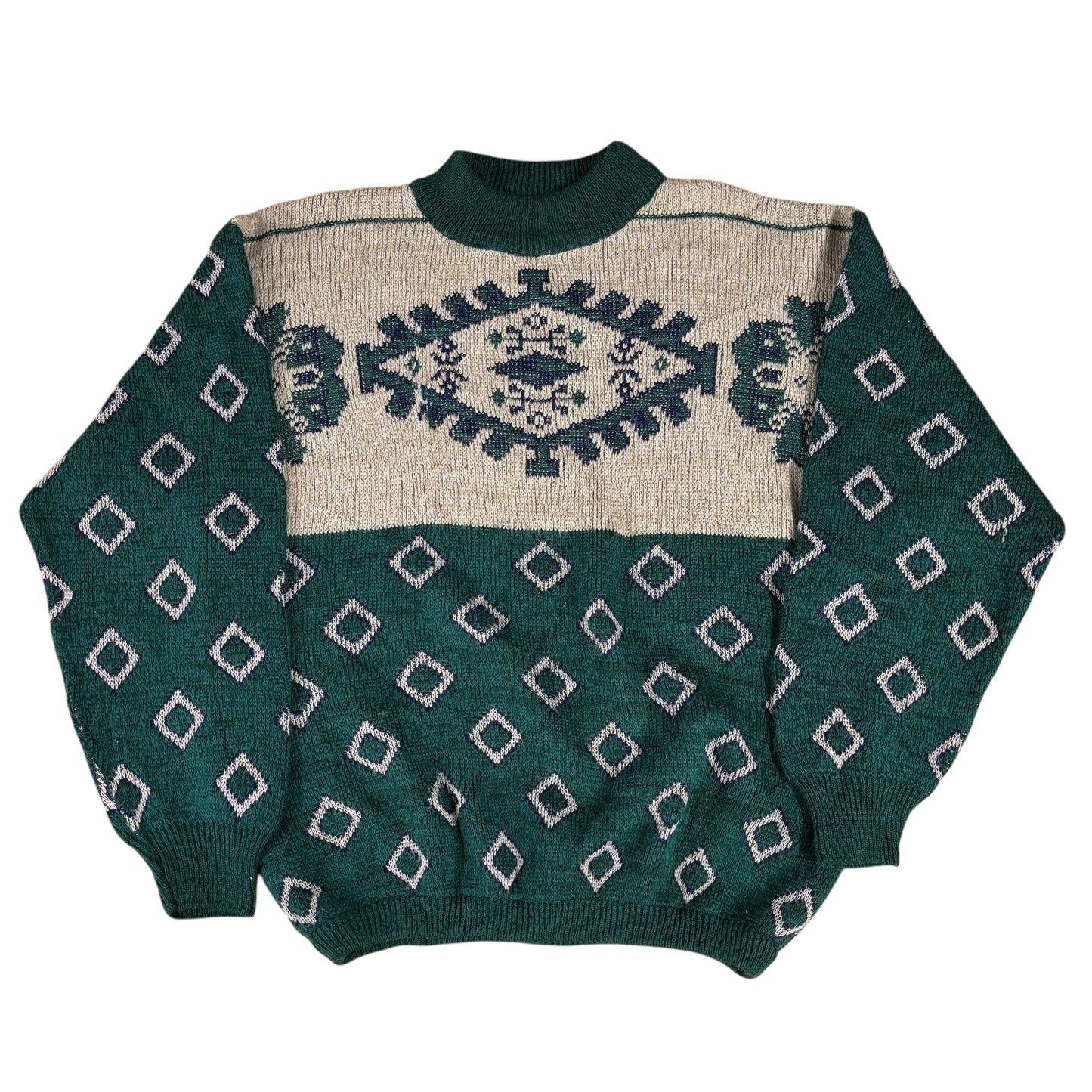 Crazy Pattern Funky Jumper - M