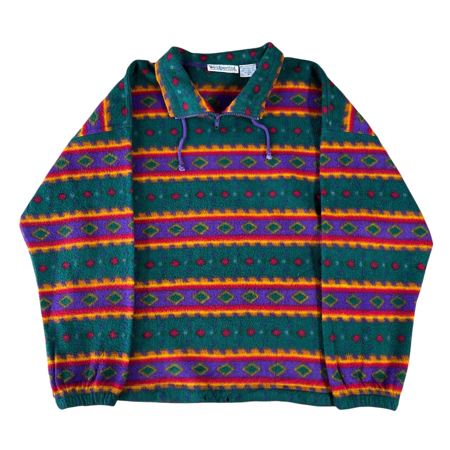 Crazy Pattern Fleece - M