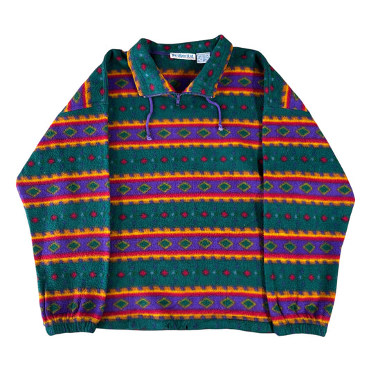 Crazy Pattern Fleece - M