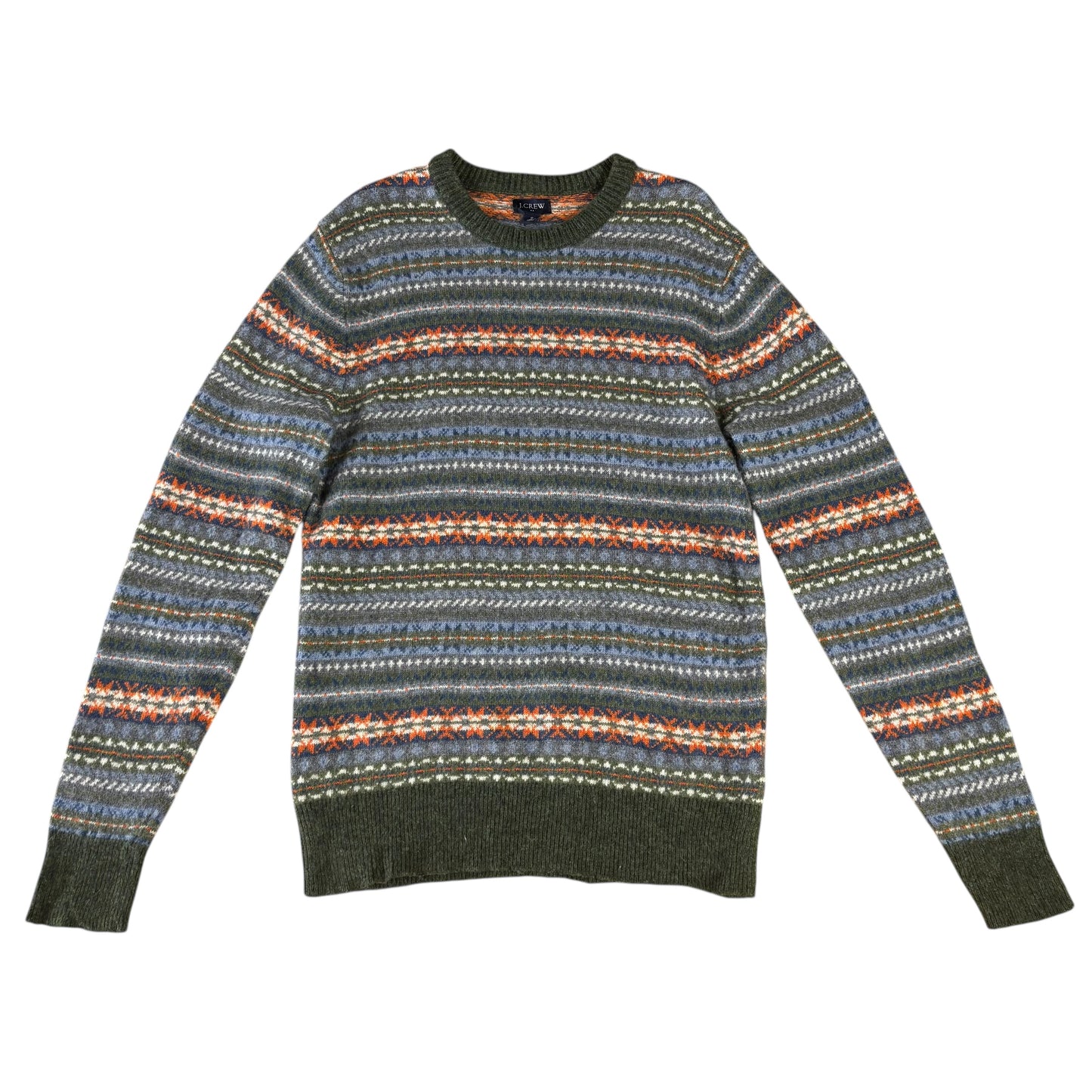 JCrew Lambswool Crazy Pattern Jumper - S