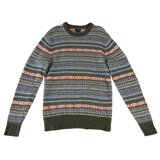 JCrew Lambswool Crazy Pattern Jumper - S