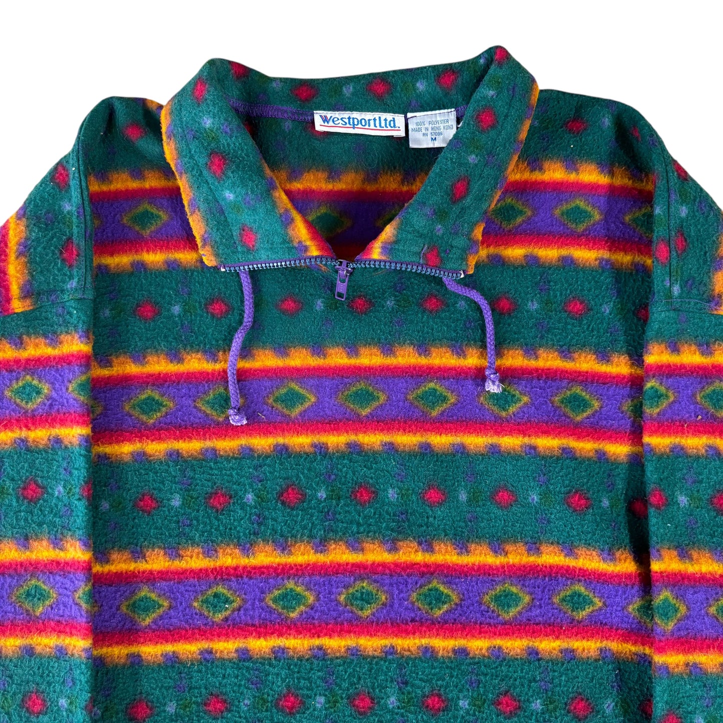 Crazy Pattern Fleece - M