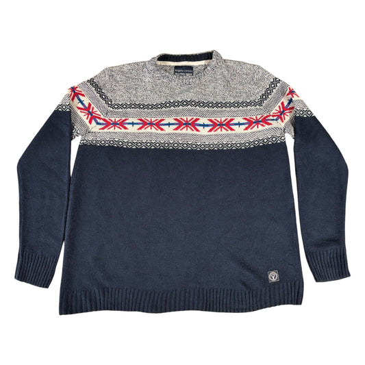 Geometric Pattern Jumper - L