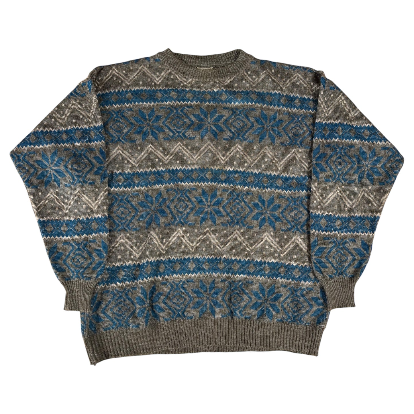 Geometric Crazy Pattern Jumper - XL