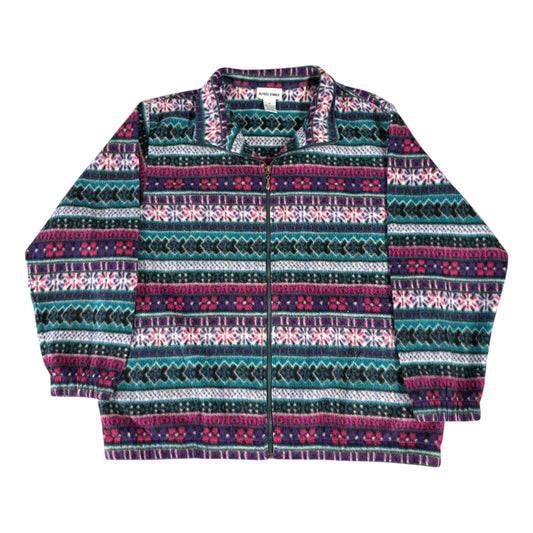Crazy Pattern Fleece - M