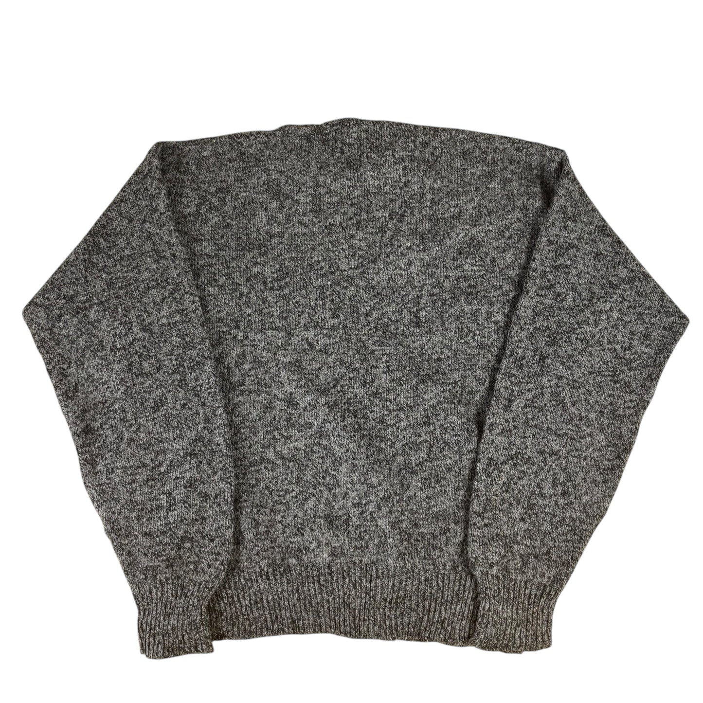 Eddie Bauer Grey Wool Jumper - L