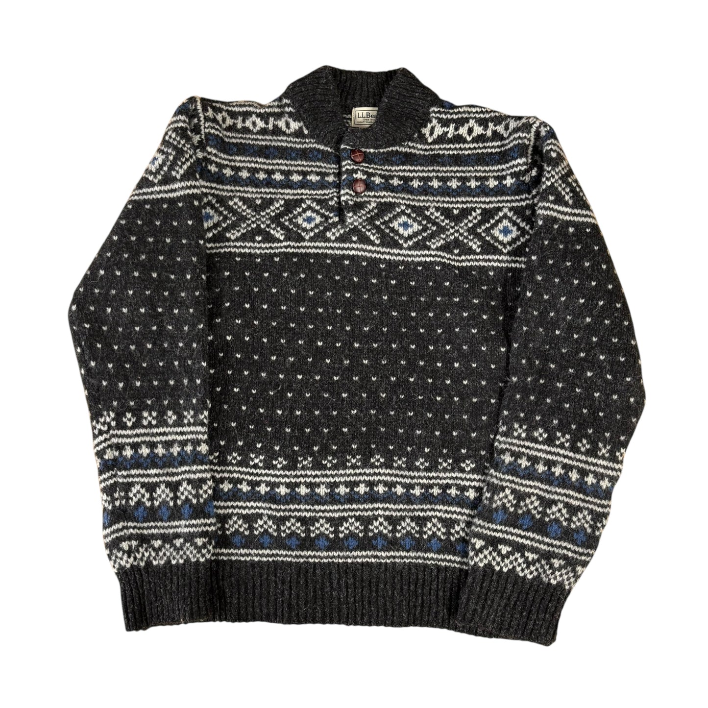 LL Bean Lambswool Jumper - M