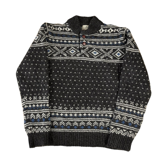 LL Bean Lambswool Jumper - M