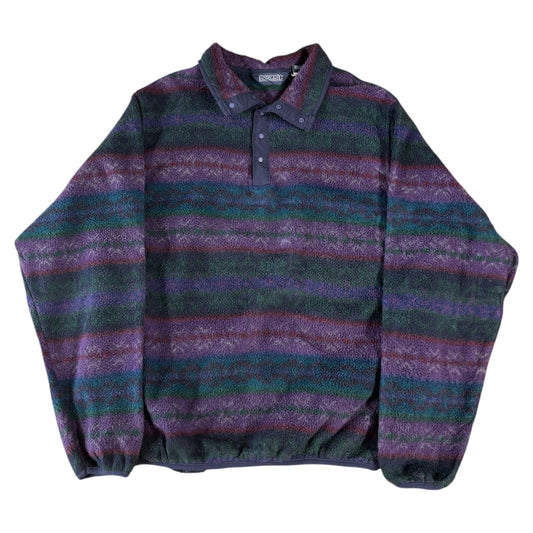 Crazy Pattern Fleece Unisex - L