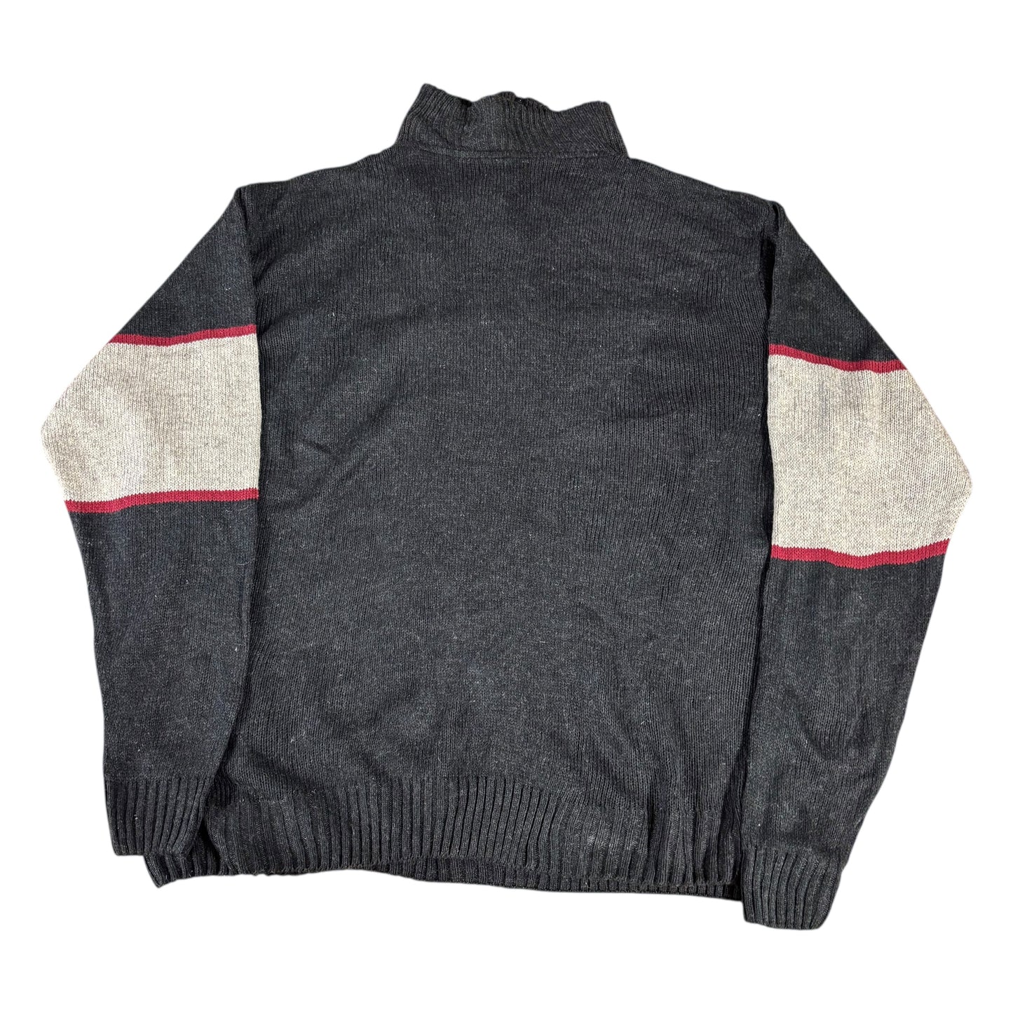 Argyle High-Neck Jumper - 4XL