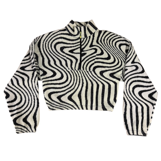 Crazy Pattern Crop Jumper - S