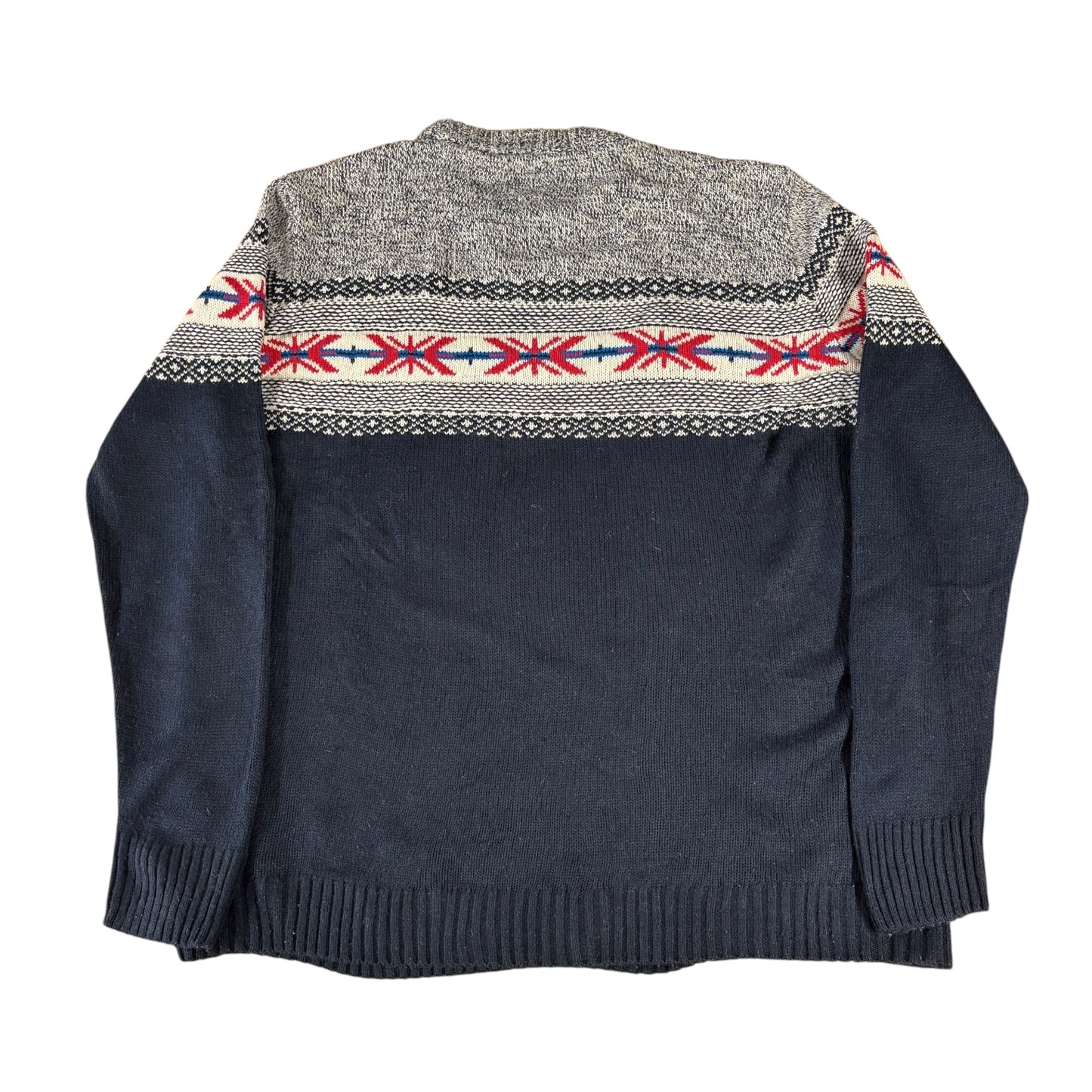 Geometric Pattern Jumper - L